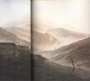 Caspar David Friedrich Mist Rising in the Riesengebirge (mk10) oil painting on canvas